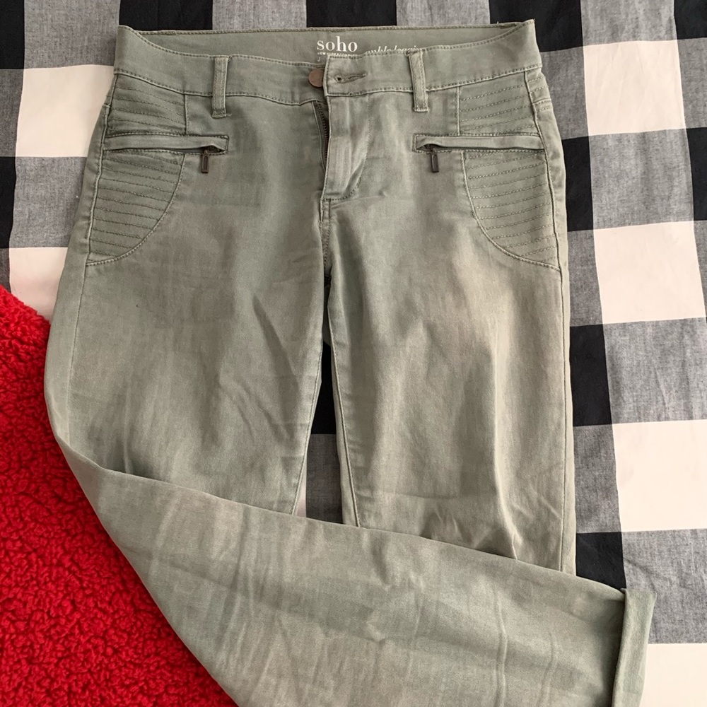 Soho motto style pants